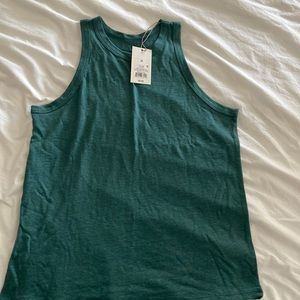 A new day Linen tank